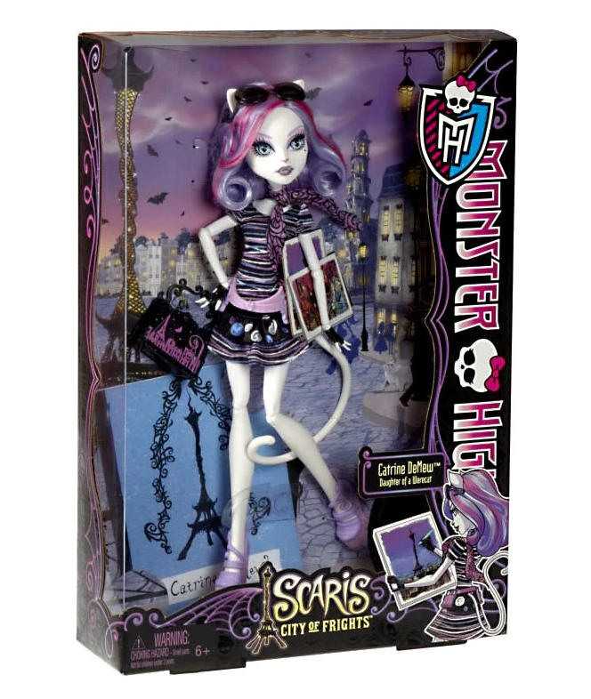 Monster High Catrine DeMew Scaris City of Frights Y7295