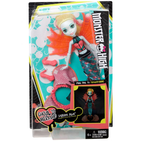 Monster High Lagoona Blue Ghoul to Mermaid FKP48 (MHGtM) by www.coucoushop.com