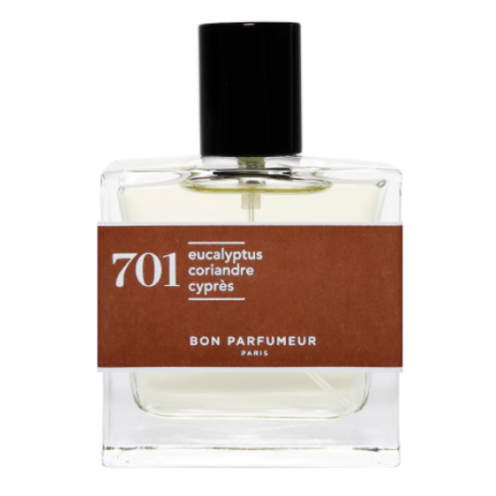 Bon Parfumeur 701 Eucalyptus, Coriandre, Cyprès EDP 30ml