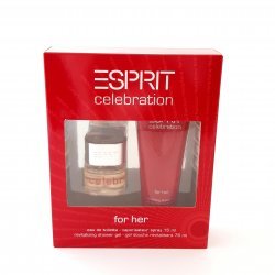 Esprit Celebration For Woman gift set EDT 15ml + tusfürdő 75ml