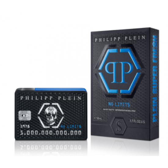 Philipp Plein No Limits Super Fresh EDT 50ml (PPNLSFedt50) by www.coucoushop.com