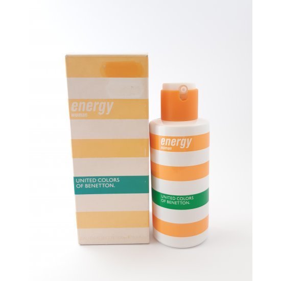 Benetton Energy Woman EDT 100ml - 80% full