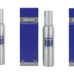 3x Fragonard Concerto after-shave balm 100ml