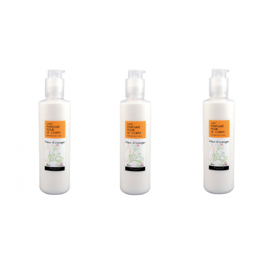 3x Fragonard Fleur d´Oranger body lotion 250ml