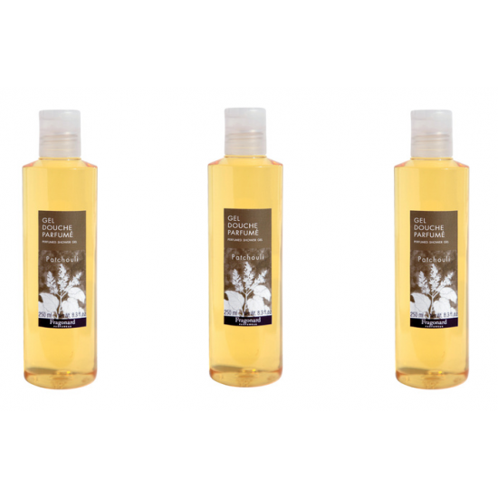 3x Fragonard Patchouli Duschgel 250ml