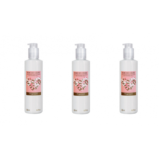 3x Fragonard Reine des Coeurs Körpermilch 250ml