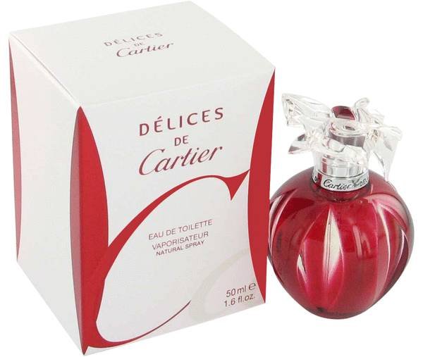 cartier perfume red bottle