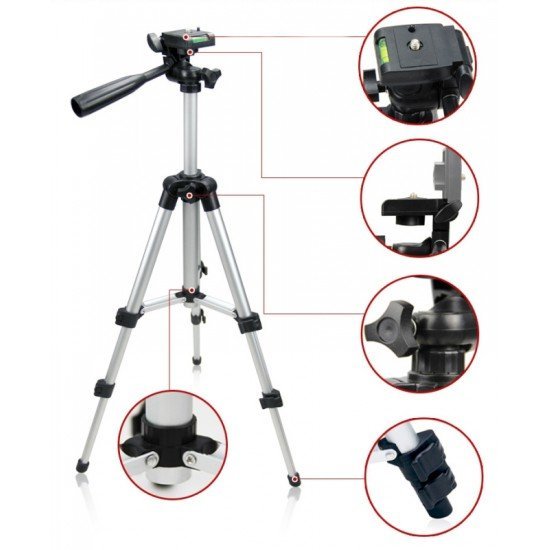 FUSITU tripode FT-830 1350mm Stebility tripod