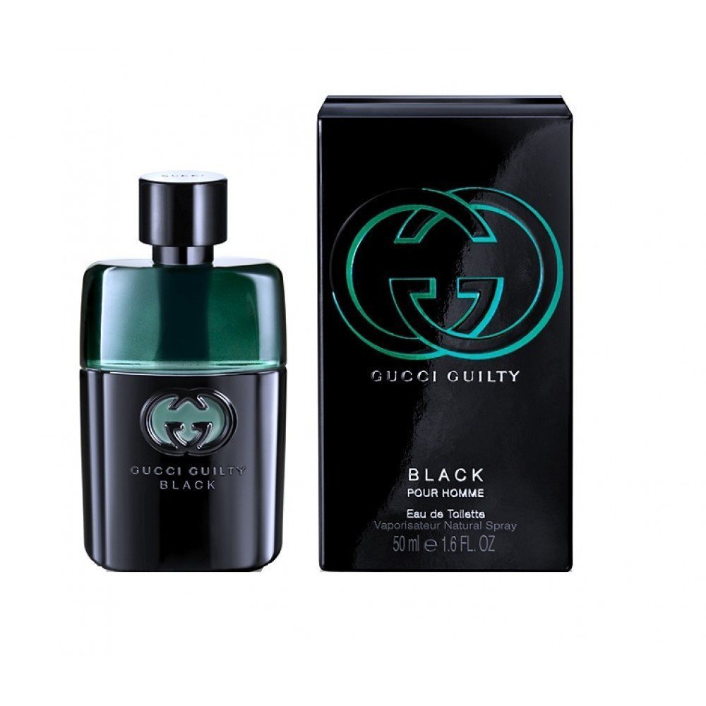 gucci guilty black pour homme eau de toilette 50ml