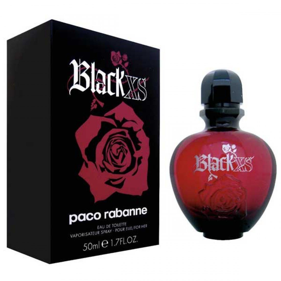 Paco Rabanne Black XS for Her EDT 50ml (PaRaBXSh) by www ...