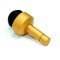 Replacement finger - dust jewel on the phone, tablets and other (gold)