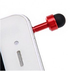 Replacement finger - dust jewel on the phone, tablets and other (red)