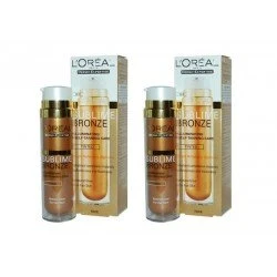 2x L'Oreal Sublime Bronze Illuminating Self Tanning Care 50ml Tinted