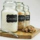 Boardee - glass and jars chalk stickers / 48 pieces