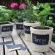 Boardee - glass and jars chalk stickers / 48 pieces