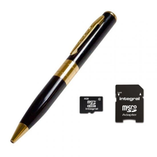 Kampen - Pero s minikamerou / špionážní pero / minikamera s 4GB SD kartou