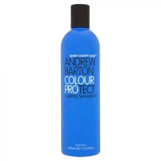 Andrew Barton Shiny Happy Hair Colour Protect Caring Shampoo 400ml