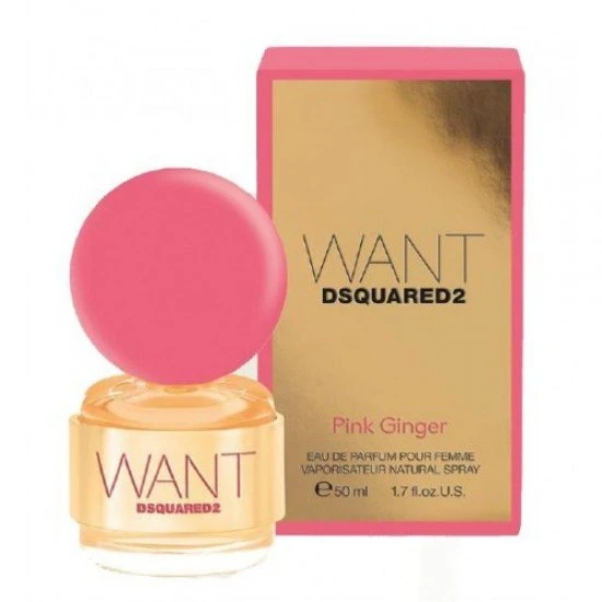 DSQUARED Want Pink Ginger EDP 50ml (DSQRDwpg) by www.coucoushop.com