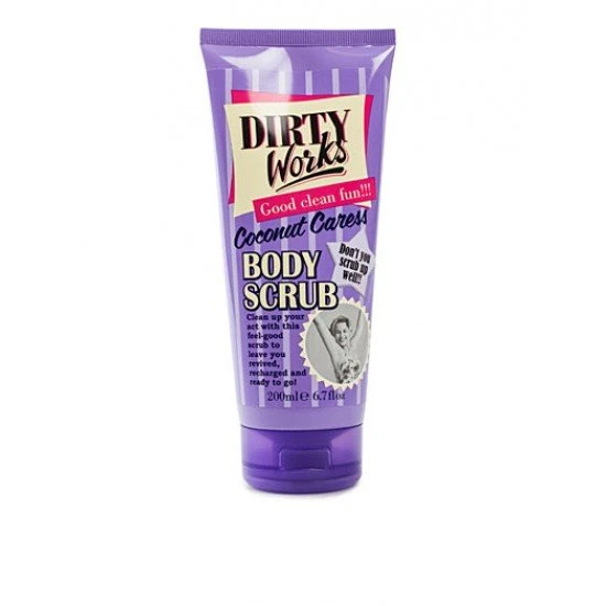 Dirty Works Coconut Caress body scrub 200ml