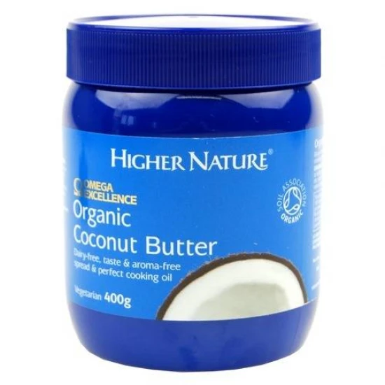 Higher Nature Omega Excellence Organic Coconut Butter 400g