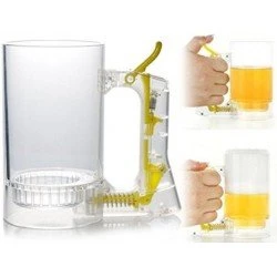 Kreegam - beer mug with frothing functionality