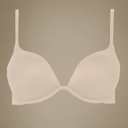 Marks and Spencer black bra - 2 Cup Sizes Bigger Smoothing Underwired Plunge Push-Up T-Shirt Bra A-D