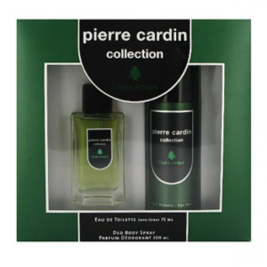 Pierre Cardin Cedre Ambre Man Gift Set EDT 75ml + DBS 200ml