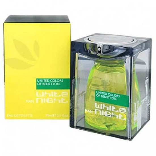 United Colors of Benetton for Men White Night EDT 75ml