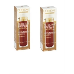 2x L'Oreal Sublime Bronze One Day 50ml
