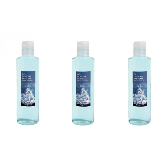 3x Fragonard Cédre Duschgel 250ml