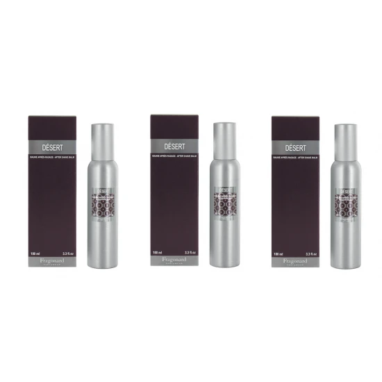 3x Fragonard Desert borotválkozás utáni balzsam 100ml