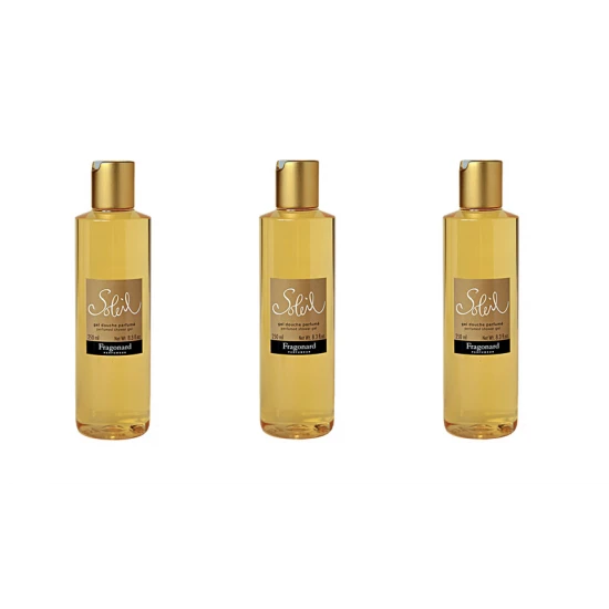 3x Fragonard Soleil Duschgel 250ml