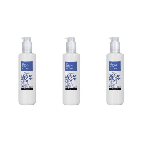 3x Fragonard Violette Körpermilch 250ml
