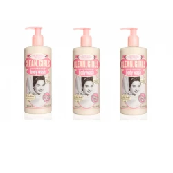 3x Soap & Glory Clean, girls habfürdő 500ml
