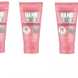 3x Soap & Glory Hand Food mini kézkrém 50ml