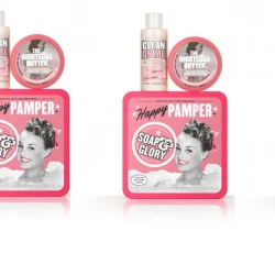 3x Soap & Glory Happy Pamper Geschenk-Set