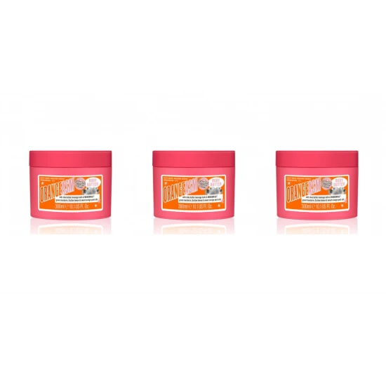 3x Soap & Glory Orangeasm Körperbutter 300ml