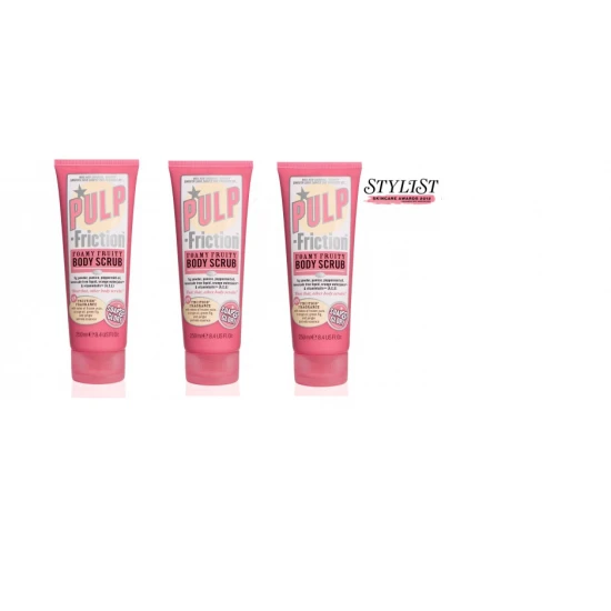 3x Soap & Glory Pulp Friction Körperpeeling 250ml