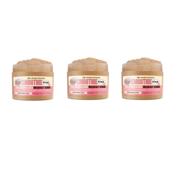 3x Soap & Glory Smoothie Star Breakfast Scrub tělový peeling 300ml