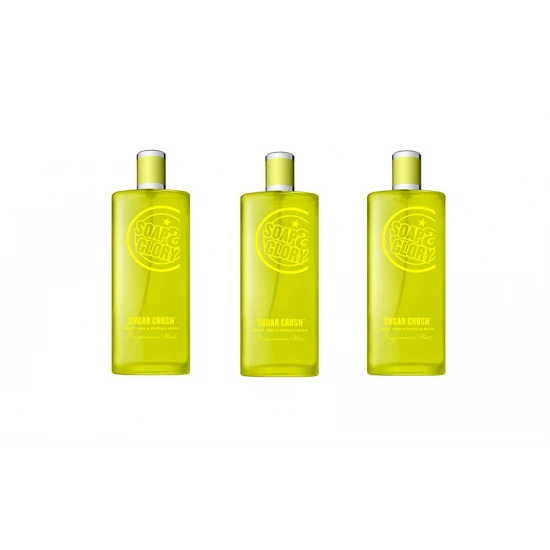 3x Soap & Glory Sugar Crush Fragrance Mist test spray 100ml