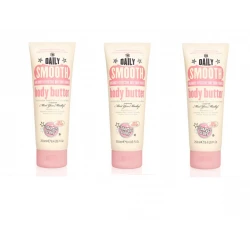 3x Soap & Glory The Daily Smooth tělové máslo 250ml