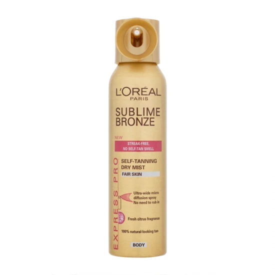 L'Oreal Sublime Bronze Express Pro Spray for Fair Skin 150ml 