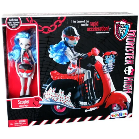 Monster High Ghoulia Yelps Scooter X4497