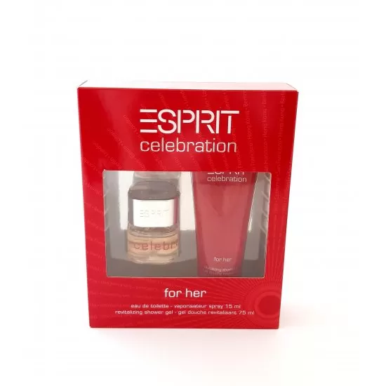 Esprit Celebration For Woman gift set EDT 15ml + Duschgel 75ml