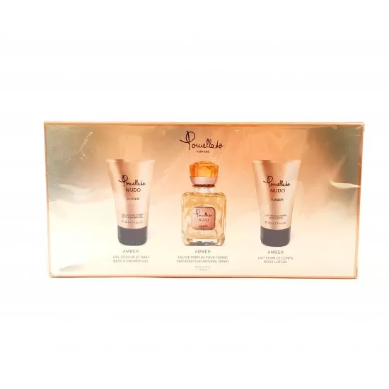 Pomellato Nudo Amber EDP 25ml + shower gel 30ml + body lotion 30ml