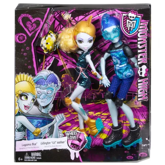 Monster High Lagoona Blue Wheel Love CJC47
